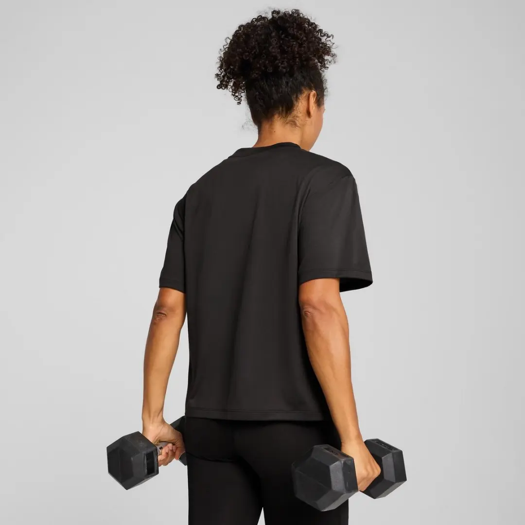 PUMA T-Shirt Tad Essential Relaxed - XS - Puma Black - afbeelding 6 van 6