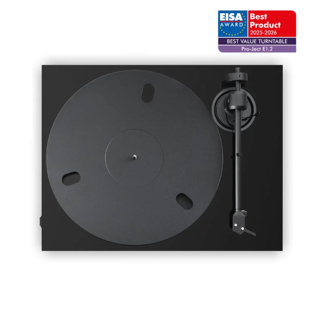 Pro-Ject E1.2 BT Bluetooth Platenspeler - Zwart