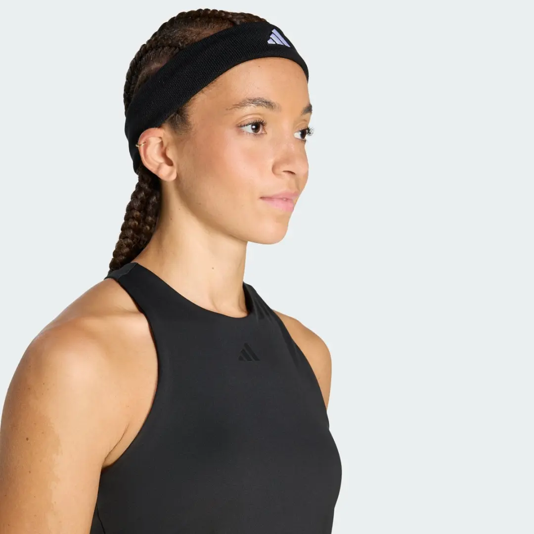 adidas Performance Tennis Hoofdband M/L - Zwart