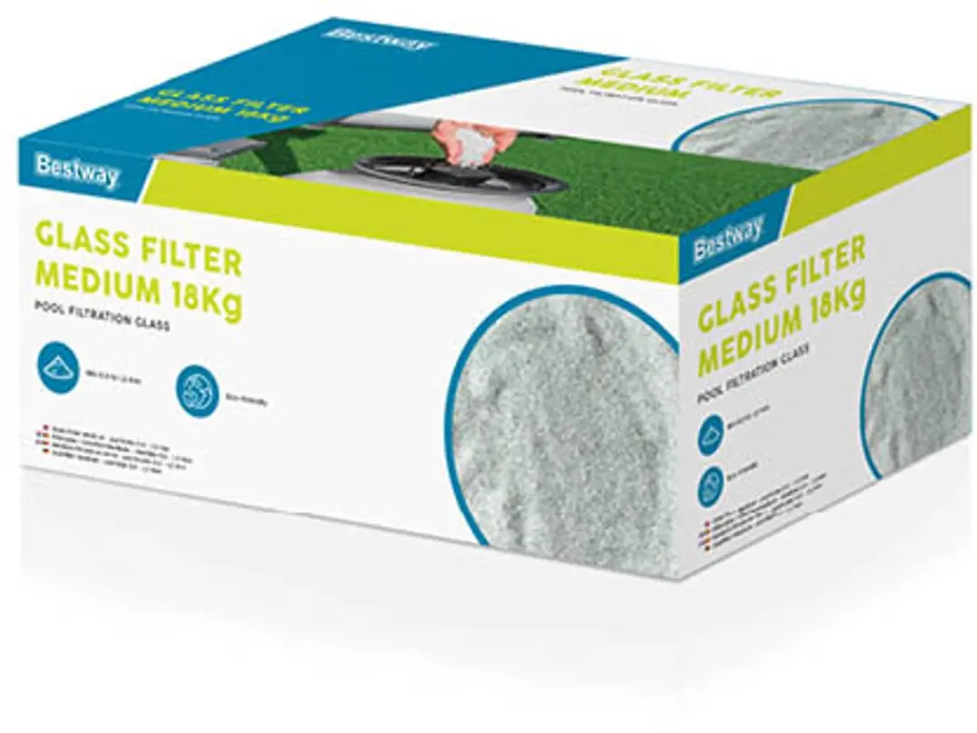 Bestway Filterglas Medium 18kg