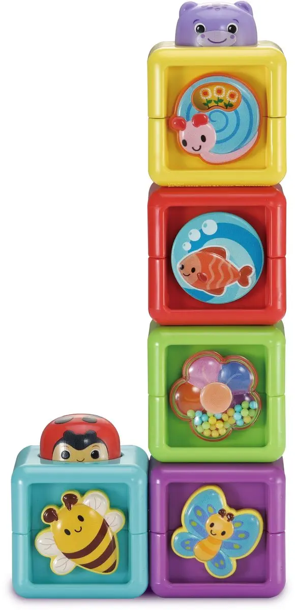 VTech Baby Stapel & Ontdek Blokkenset - Meerkleurig