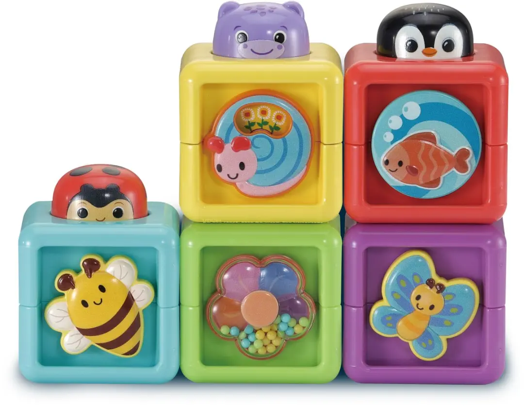 VTech Baby Stapel & Ontdek Blokkenset - Meerkleurig