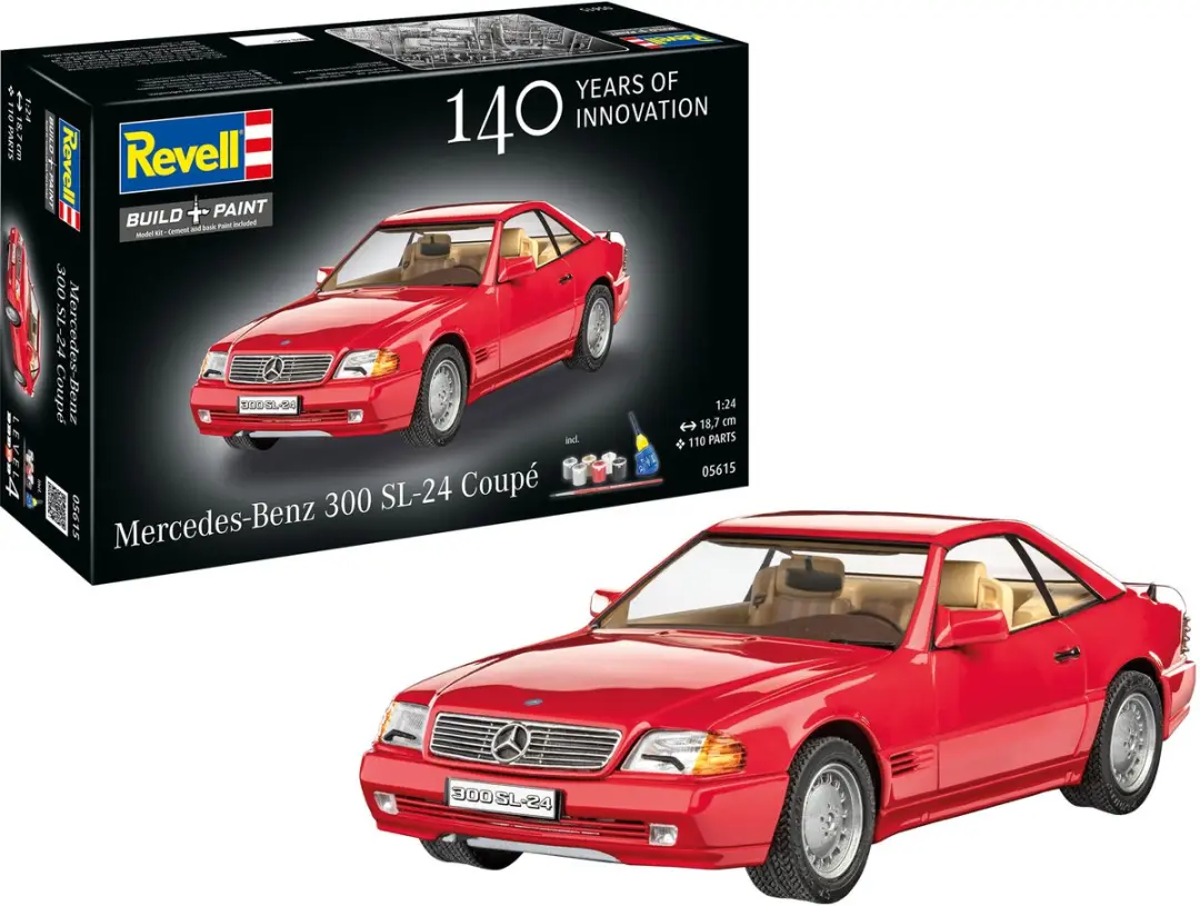 Revell 05615 Mercedes-Benz 300 SL Coupé Modelbouwpakket 1:24 - Multi