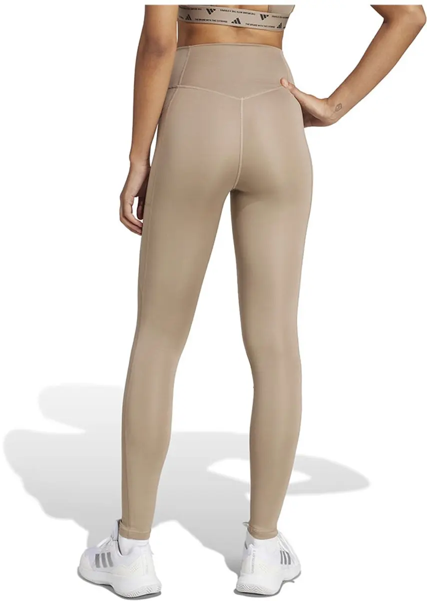 adidas Optime Essentials Stash Pocket Leggings S - Chalky Brown