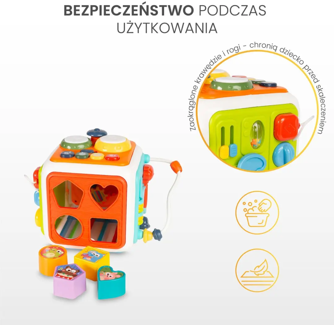 Toyz Sensorische Kubus 0556 - Educatief Speelgoed