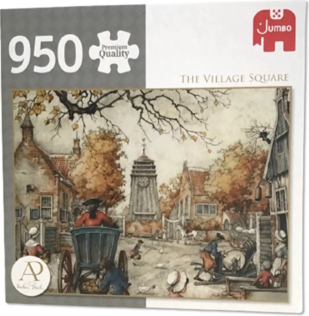 Jumbo Anton Pieck The Village Square Puzzel 950 Stuks