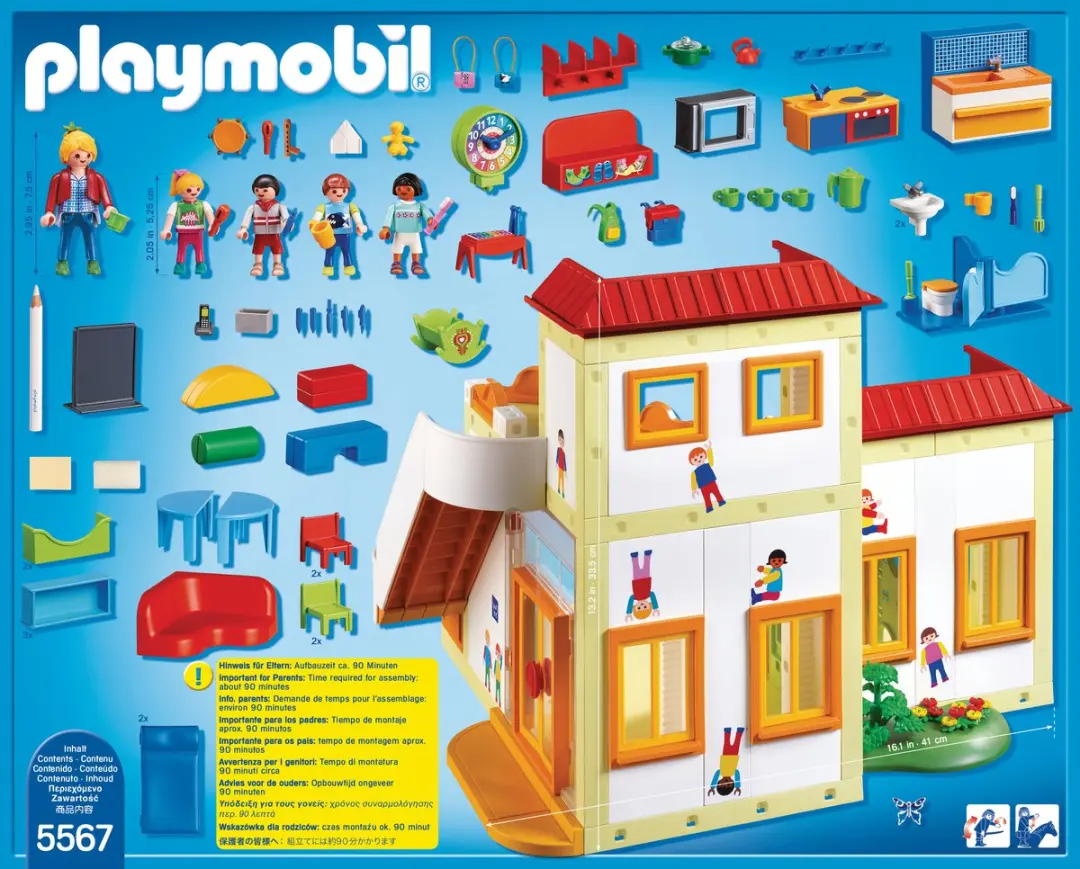 Playmobil Kinderdagverblijf 5567 - Multicolor