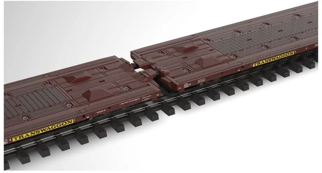 Märklin 47430 Platte Wagen H0 - Transparant