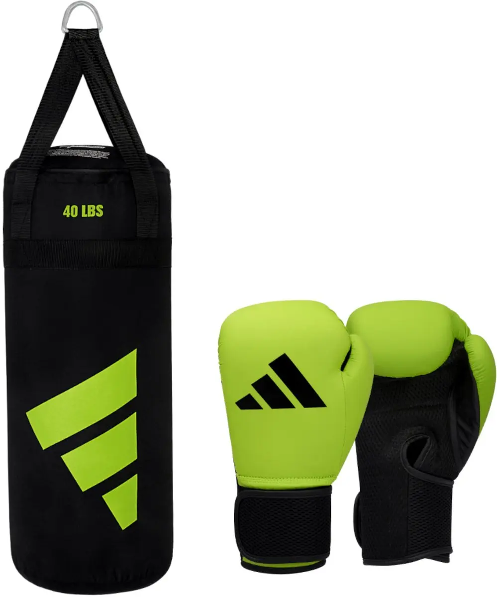 adidas Junior Bokserset Groen/Zwart
