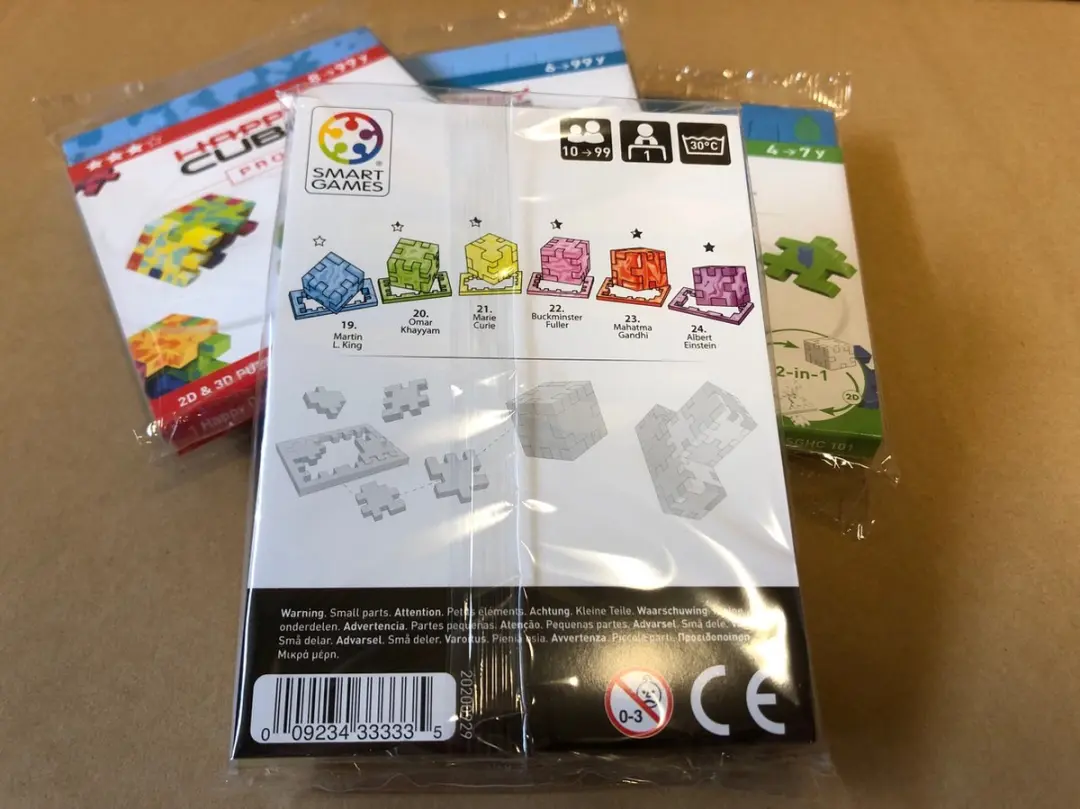SmartGames Happy Cube Expert Puzzel - Geel