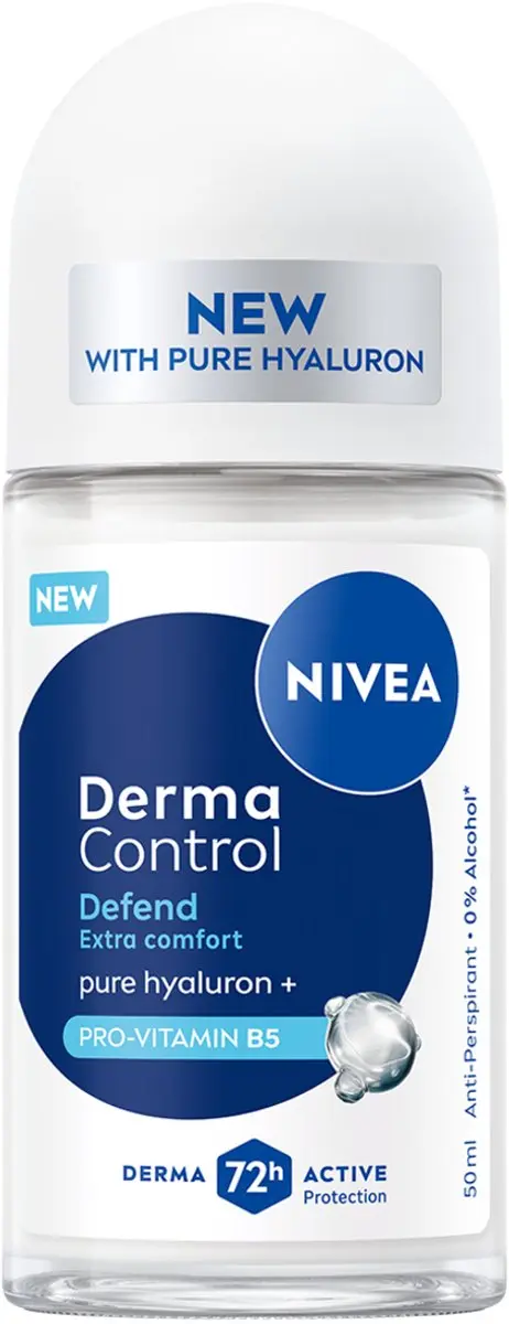 NIVEA Derma Control Antitranspirant Roll-On 50ml