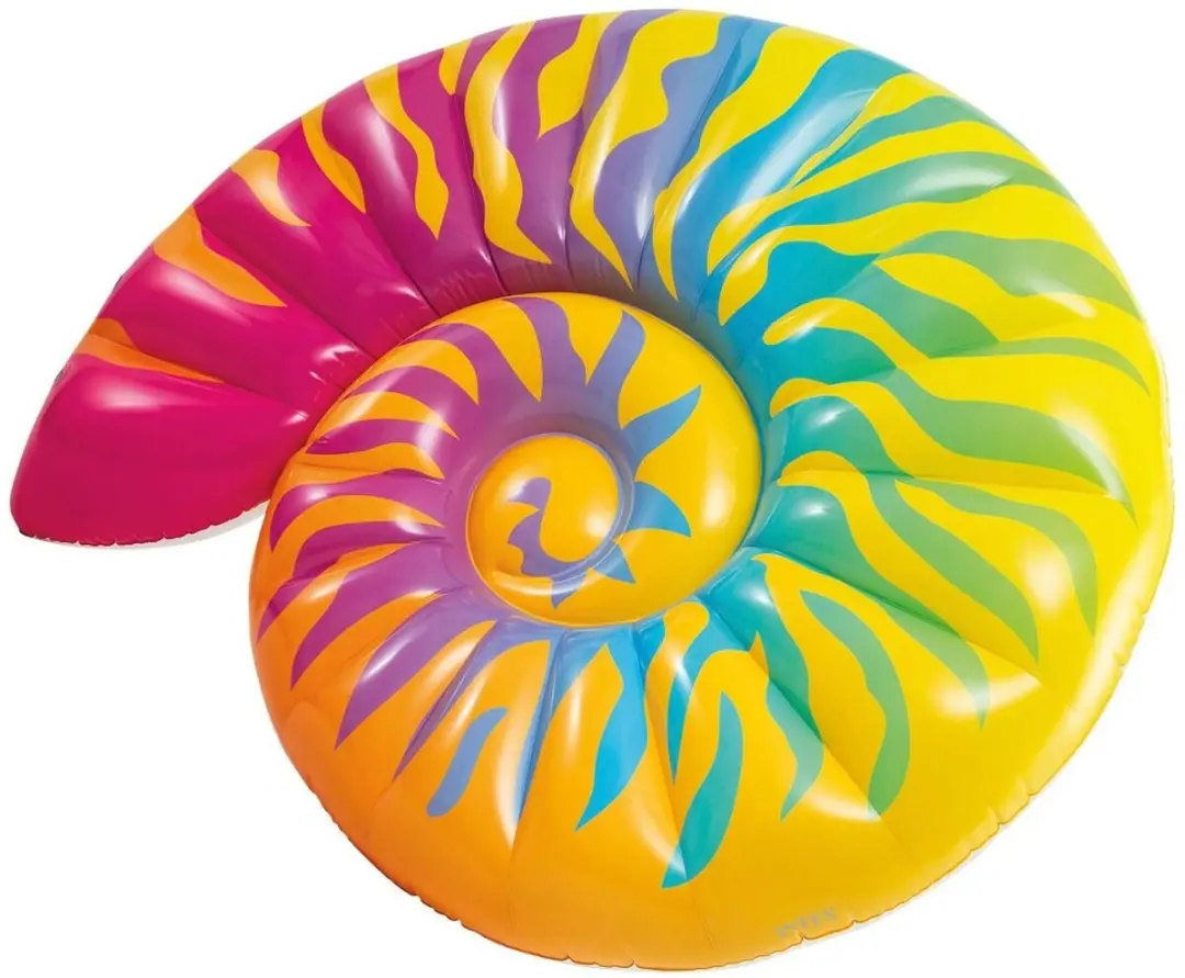 Intex Schelp Opblaasbaar Matras 15,7x25x12,7cm - Multicolor