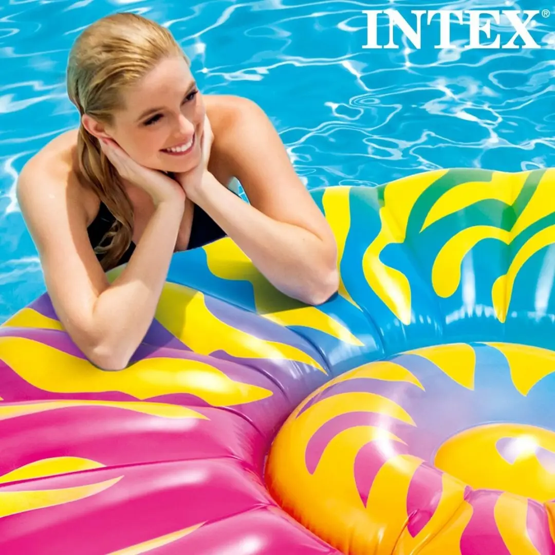 Intex Schelp Opblaasbaar Matras 15,7x25x12,7cm