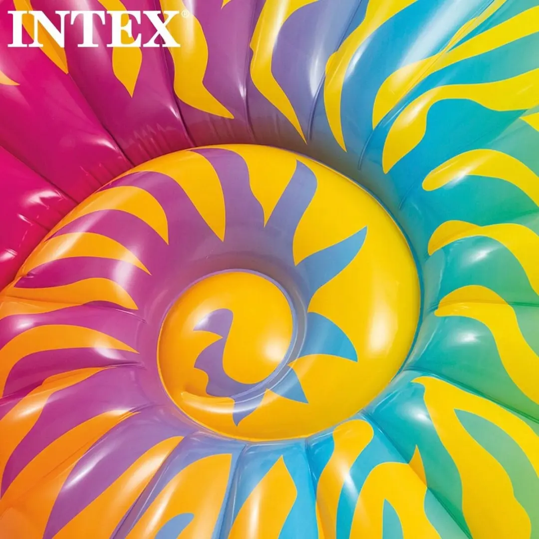 Intex Schelp Opblaasbaar Matras 15,7x25x12,7cm - Multicolor