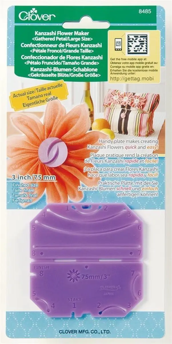 Clover Kanzashi Bloemenmaker L