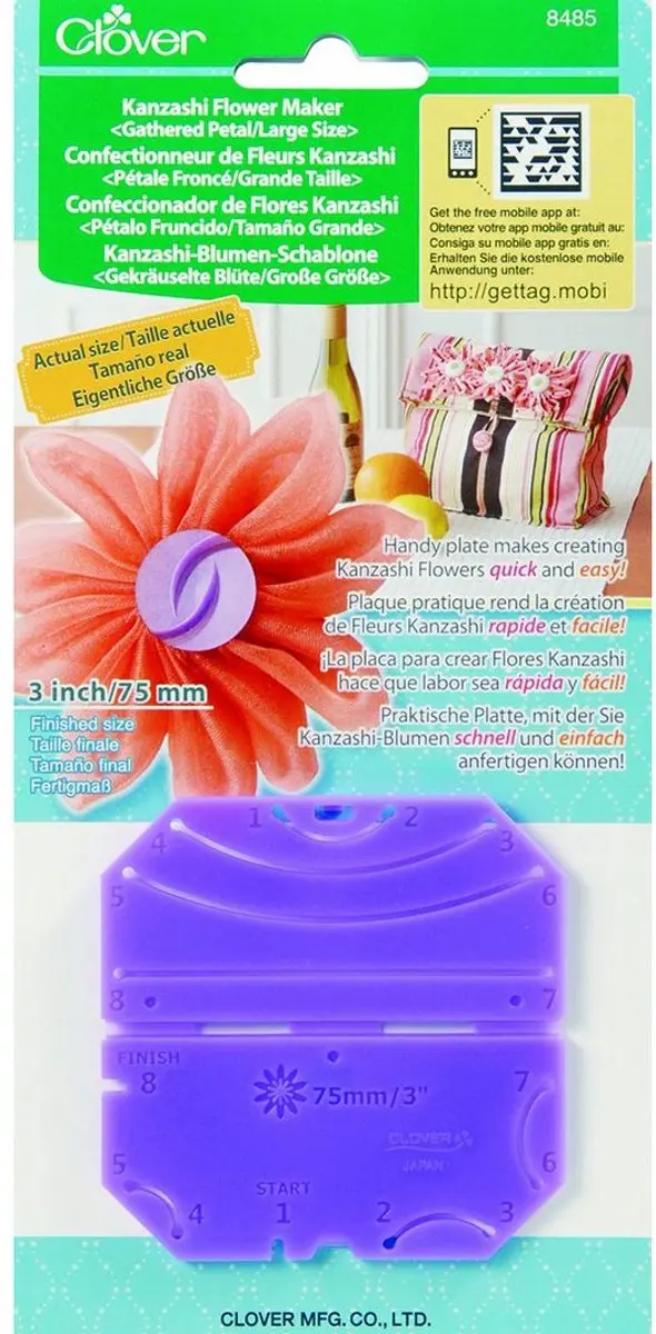 Clover Kanzashi Bloemenmaker L
