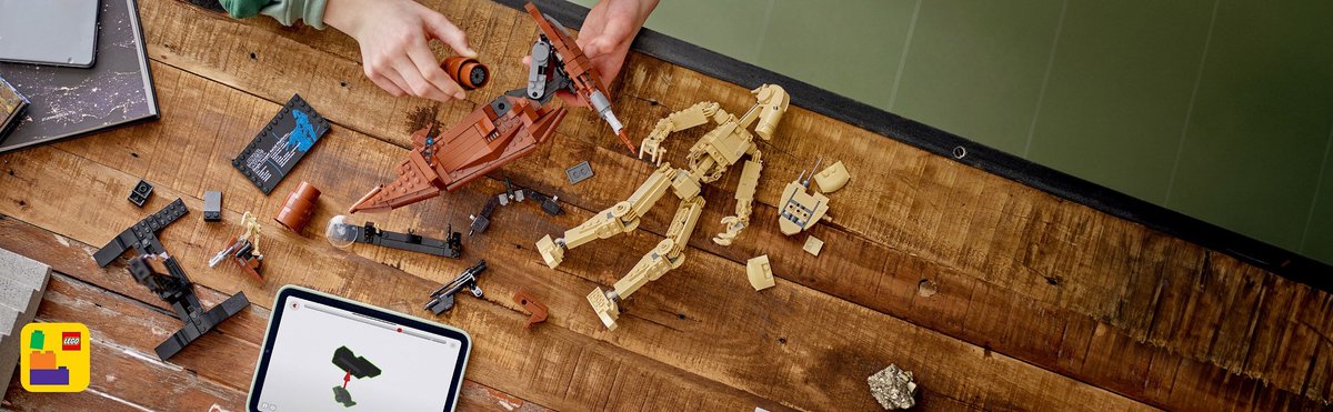 LEGO® Star Wars: The Phantom Menace™ Battle Droid™ met STAP - 75428