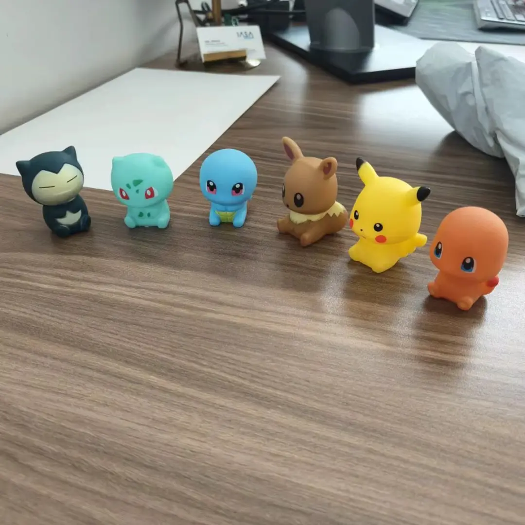 Pokémon Badspeelgoed - 6 Stuks Multicolor