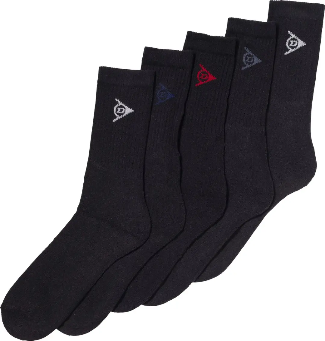 Dunlop Heren Sportsok 5-Pack