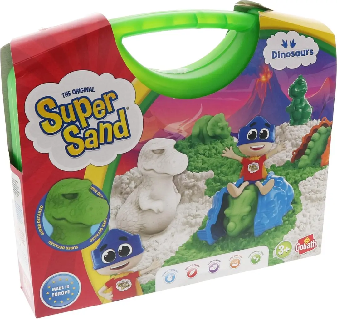 Goliath Super Sand Dinosaurs Case Speelzand - afbeelding 6 van 6