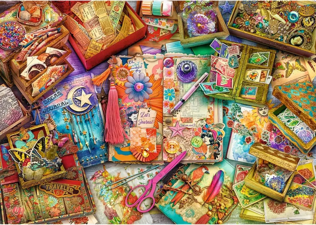 Trefl Photo Odyssey 1000 Legpuzzel - Theetijd Journalistbureau - 1000 Stuks