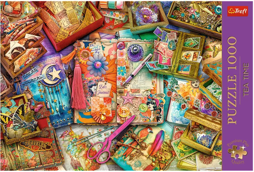 Trefl Photo Odyssey 1000 Legpuzzel - Theetijd Journalistbureau - 1000 Stuks