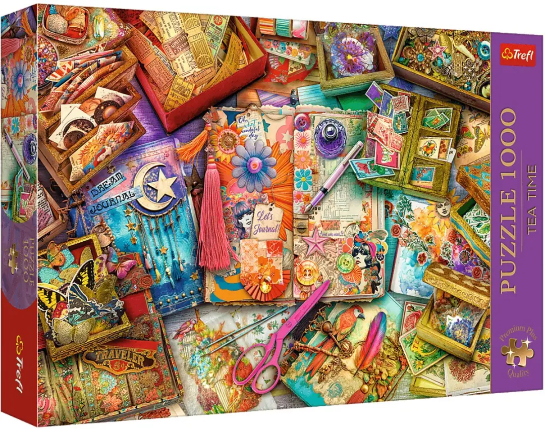 Trefl Photo Odyssey 1000 Legpuzzel - Theetijd Journalistbureau - 1000 Stuks