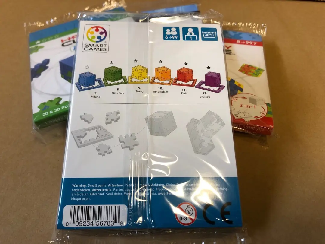 SmartGames Happy Cube Original - 6 Stukjes - Geel