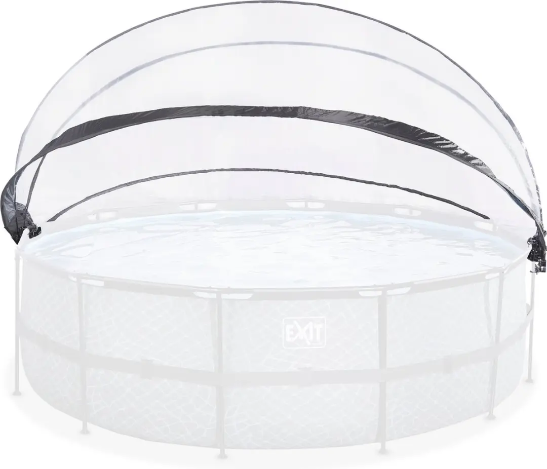 EXIT Toys Zwembad Overkapping ECO ø450cm - Transparant - afbeelding 6 van 6