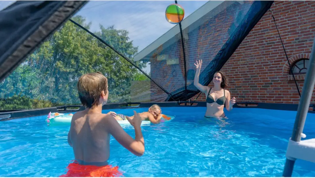 EXIT Toys Zwembad Overkapping ECO ø450cm - Transparant
