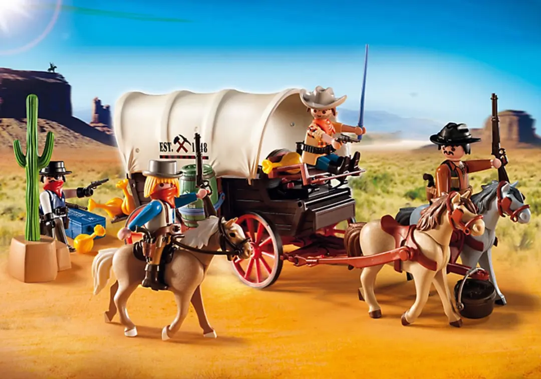 Playmobil Goudtransport 5248 - Meerkleurig