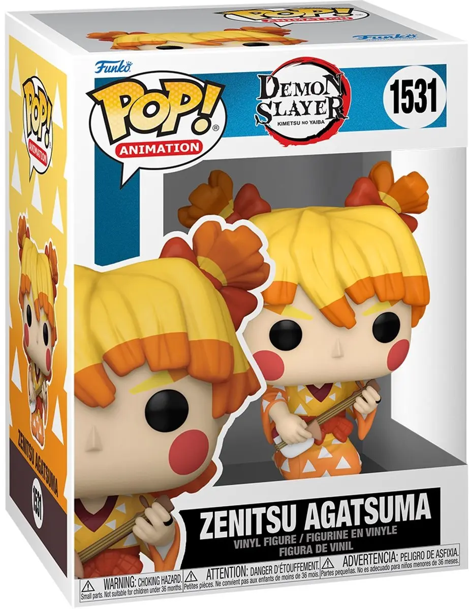 Funko Pop! Demon Slayer Zenitsu Agatsuma - FK75575 - afbeelding 2 van 3