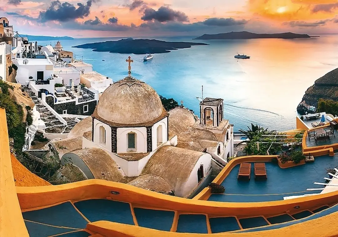 Trefl Santorini Puzzel 1000 Stuks