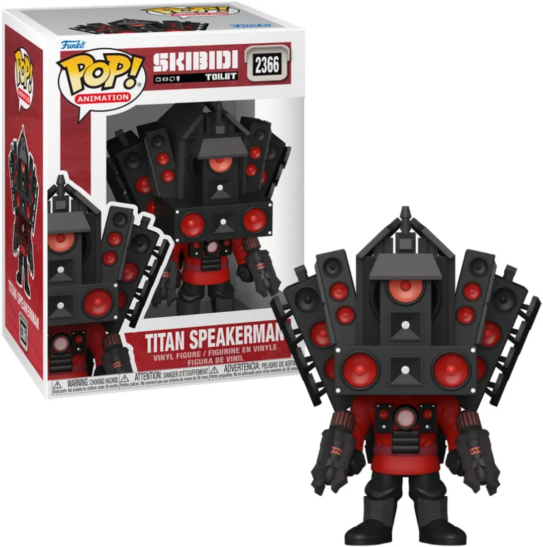 Funko POP! Vinyl Skibidi Toilet Speaker Man