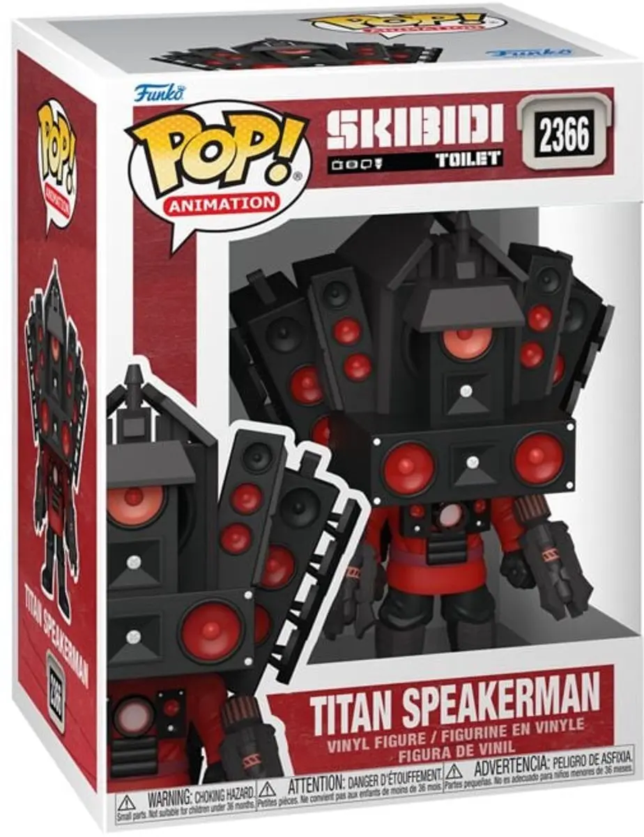 Funko POP! Vinyl Skibidi Toilet Speaker Man - FK89311