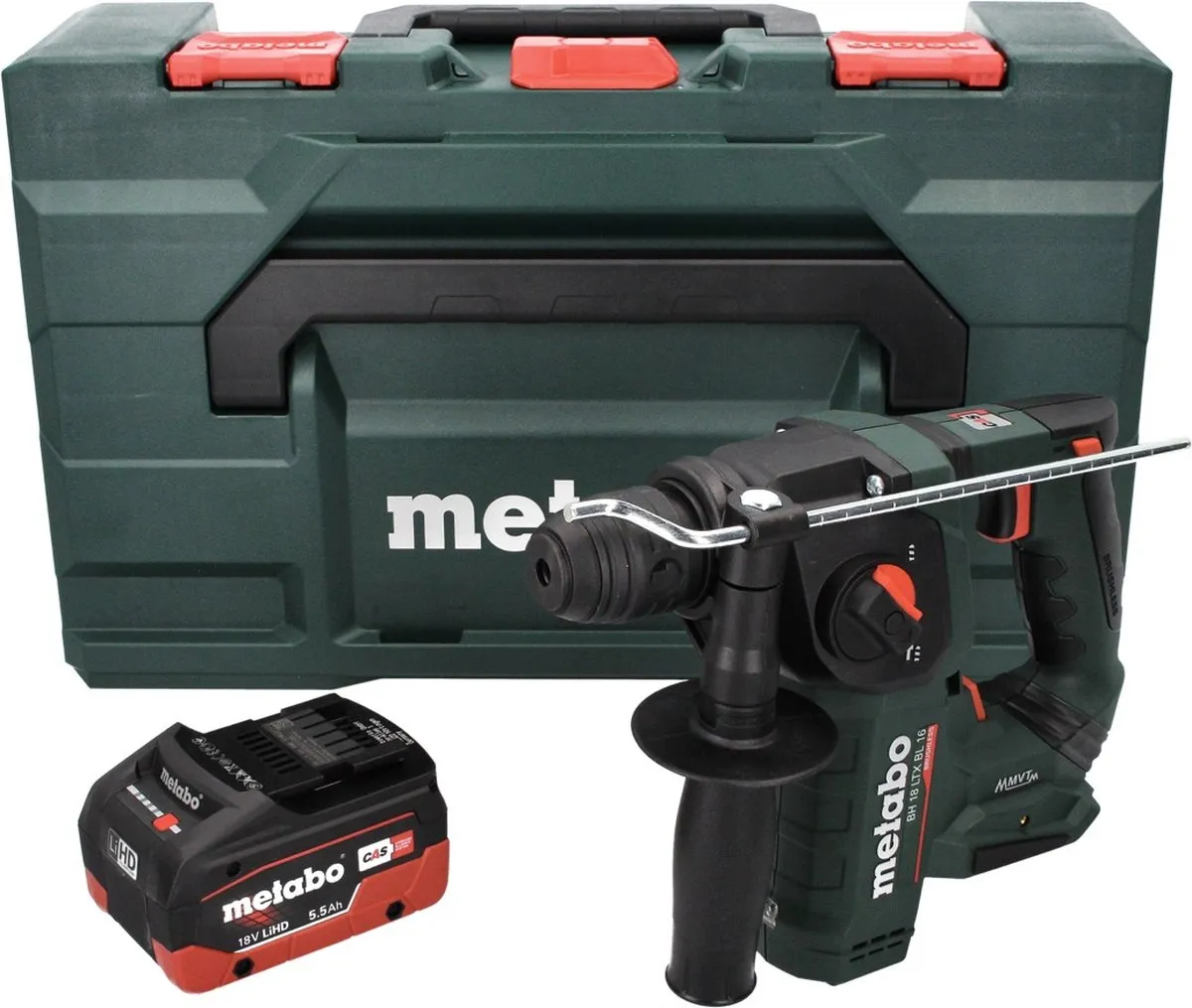 Metabo BH 18 LTX BL 16 Accu-boorhamer 18V - 1,3J SDS-plus - 1x 5,5Ah