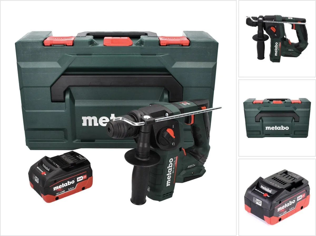 Metabo BH 18 LTX BL 16 Accu-boorhamer 18V