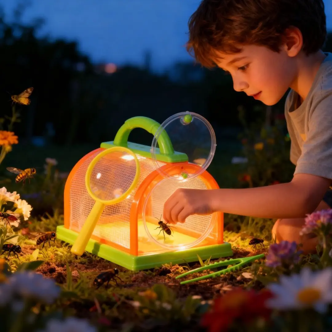 Eddy Toys Insecten Ontdekbox - Oranje