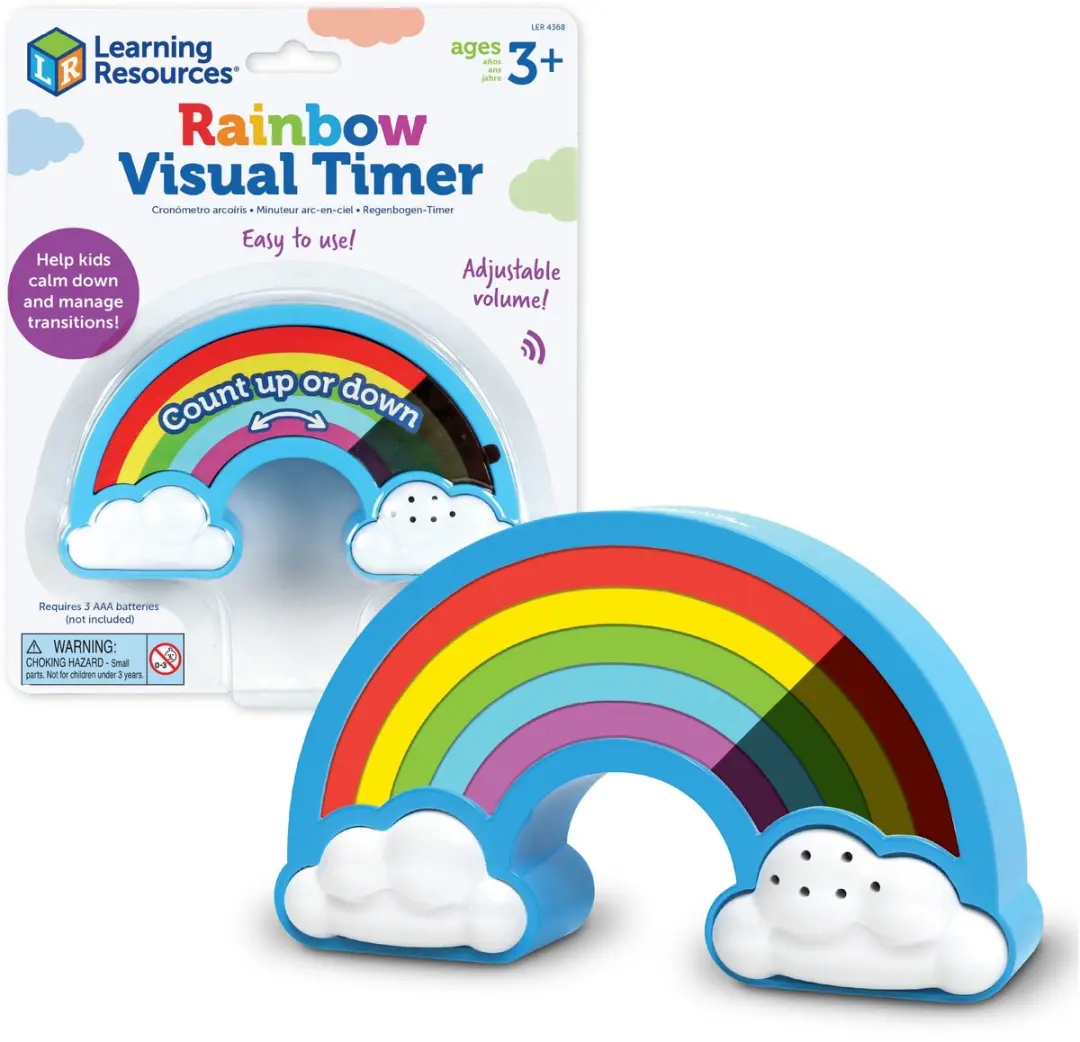 Learning Resources Rainbow Visual Timer Multikleur