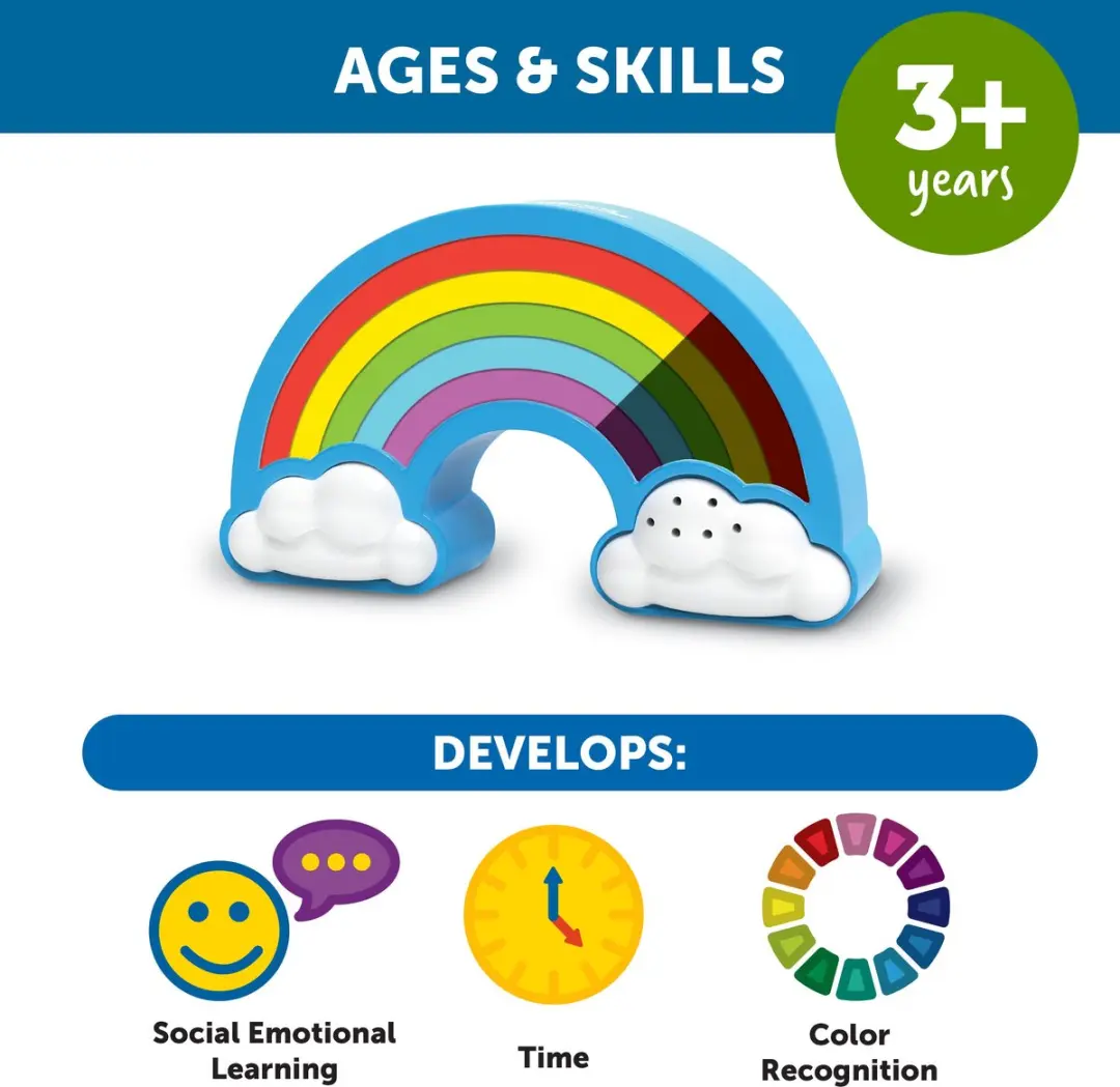 Learning Resources Rainbow Visual Timer Multikleur