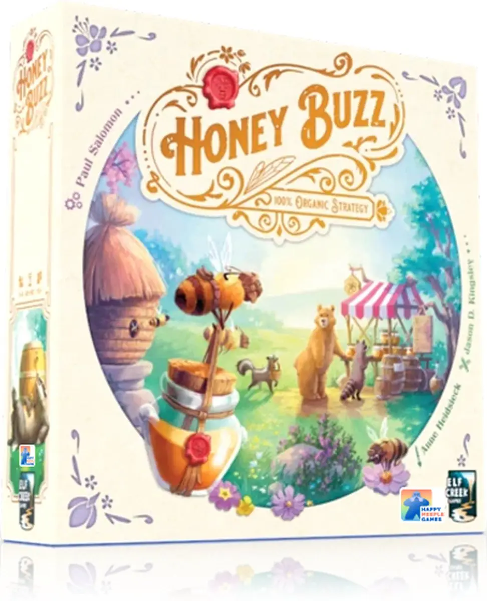 Happy Meeple Games Honey Buzz Bordspel