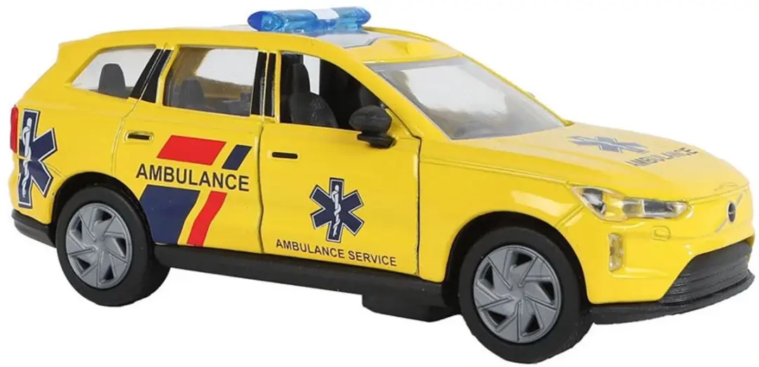 Kids Globe Volvo EX90 Ambulance