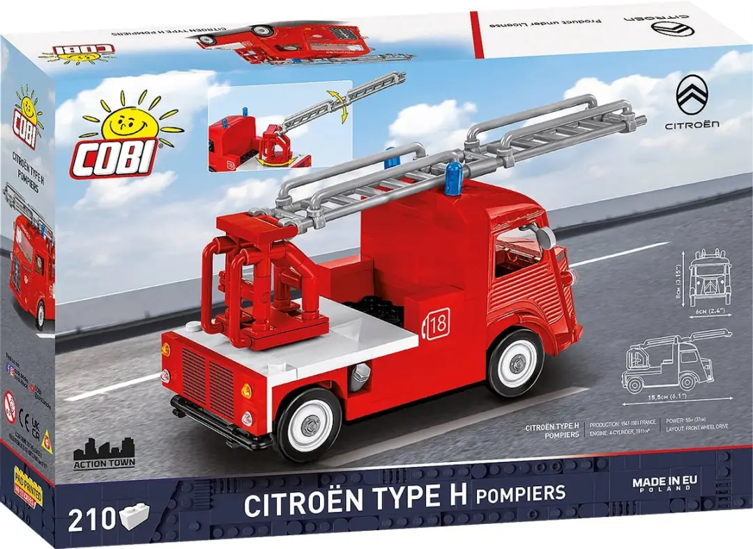 Cobi Citroën Type H Brandweer