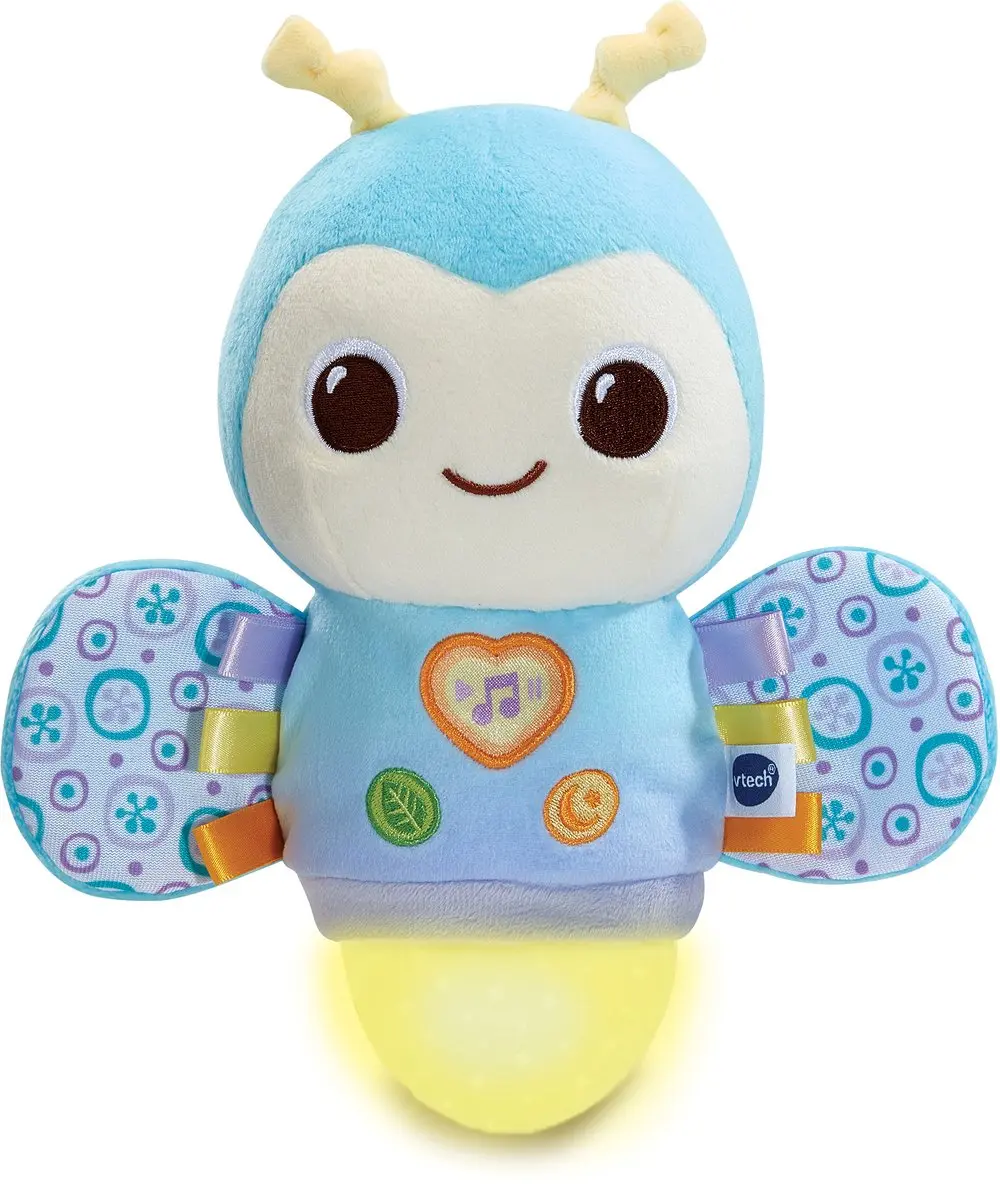 VTech Baby Bedtijd Vuurvliegje Knuffel - Nachtlampje - 50+ Melodieën