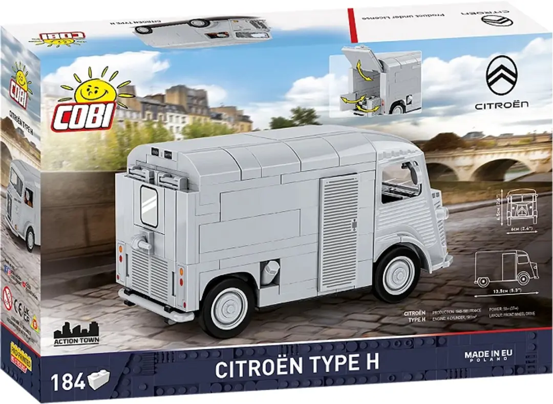 Cobi Citroën Type H 1947-81 Bouwset - 184 Stukken - Meerkleurig
