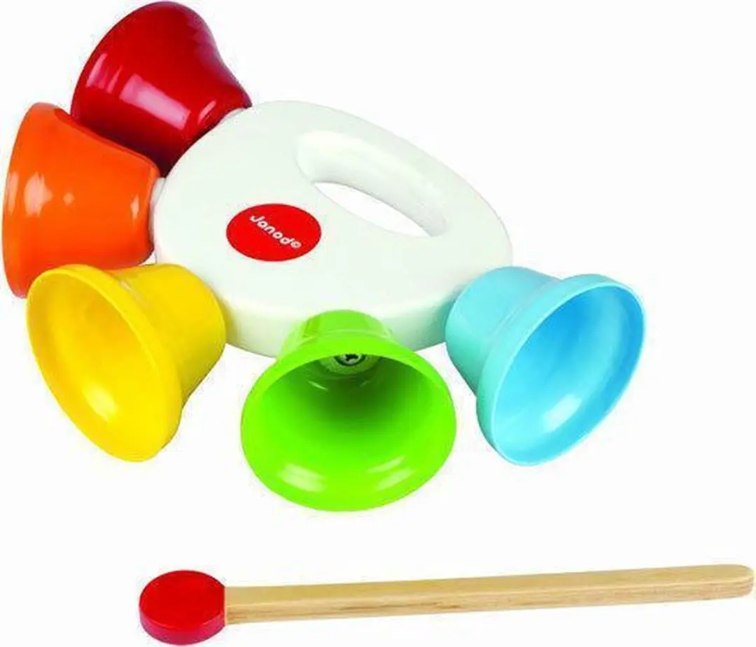 Janod Confetti Handvat met Klokken