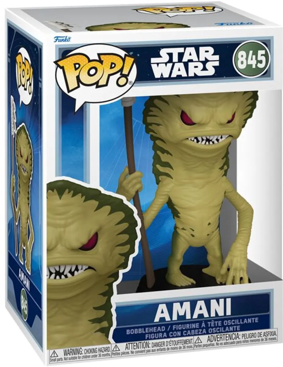 Funko Pop! Star Wars The Mandalorian Amani Vinylfiguur
