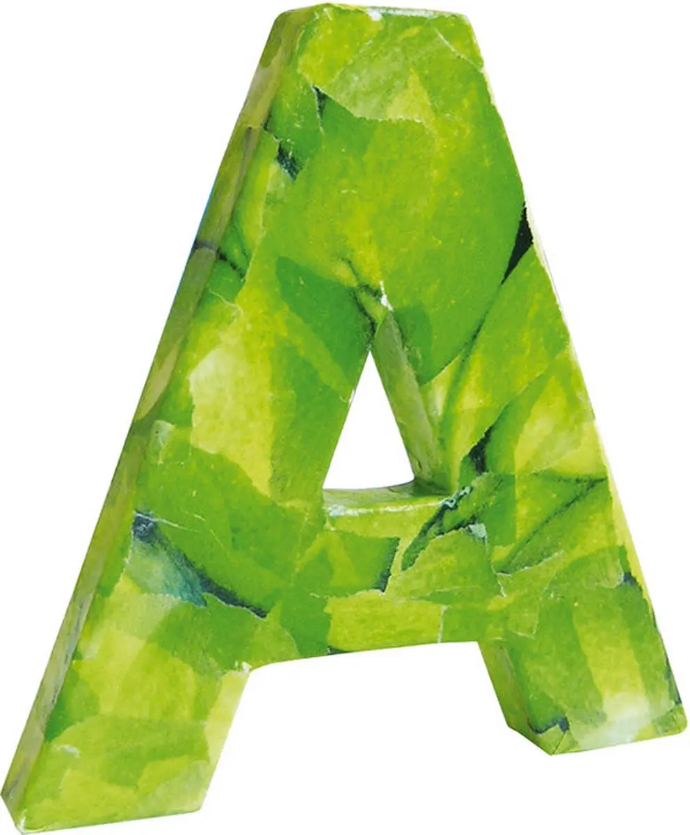 Decopatch Letter A 20,5cm - Wit