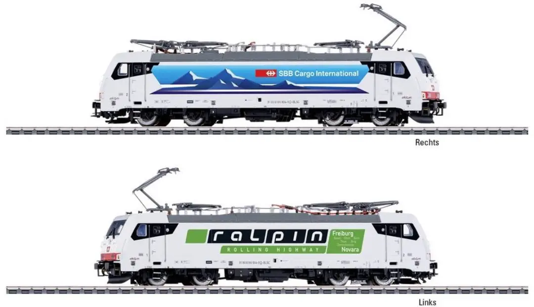 Märklin H0 BR 186 SBB Elektrische Locomotief 038801