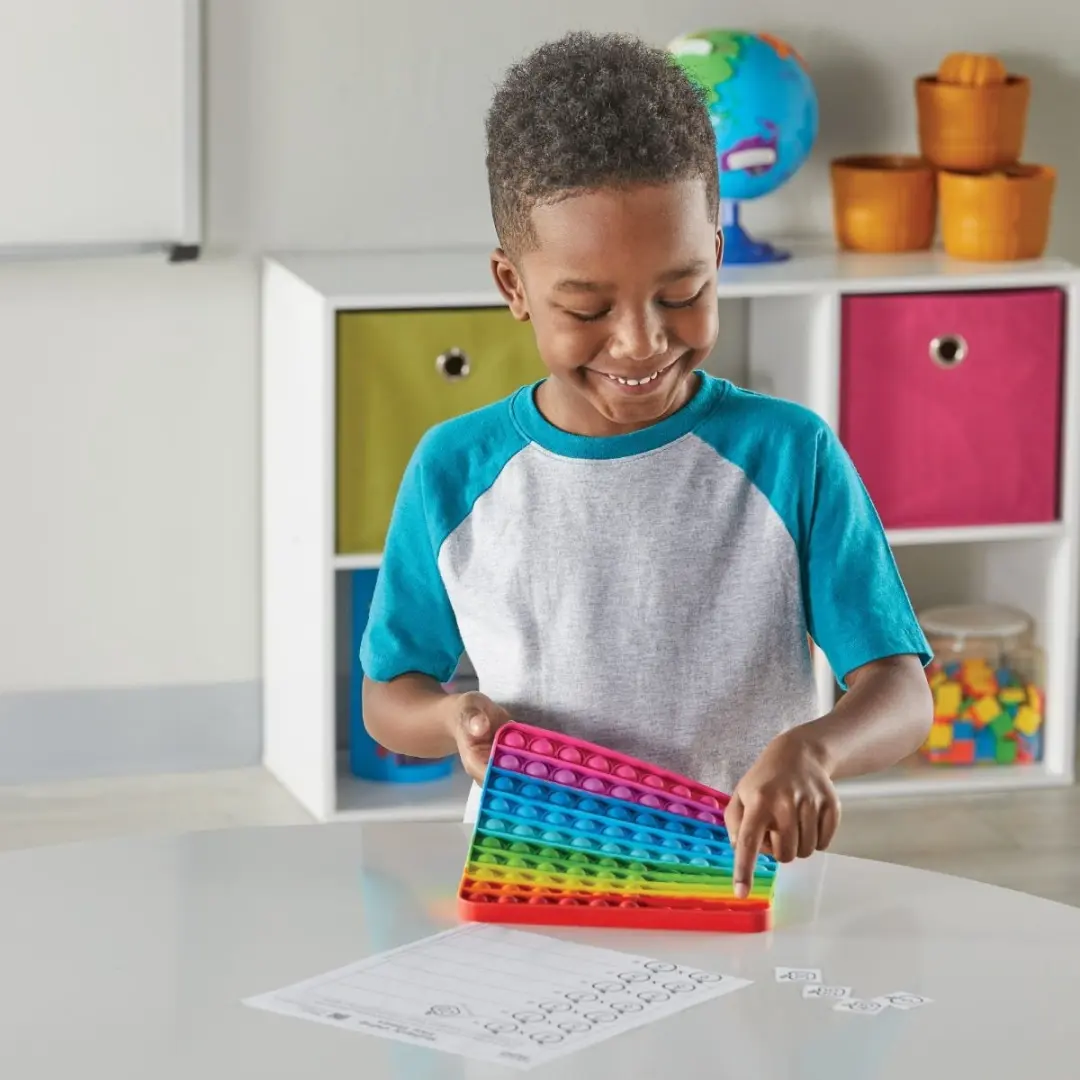 Learning Resources Hundred Board Sensory Bubble Popper 95789 - Multikleur